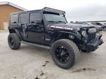 2014 Jeep Wrangler Unlimited Rubicon Black vin: 1C4BJWFG7EL321648