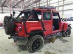 2017 Jeep Wrangler Unlimited Rubicon Red vin: 1C4BJWFG8HL620408
