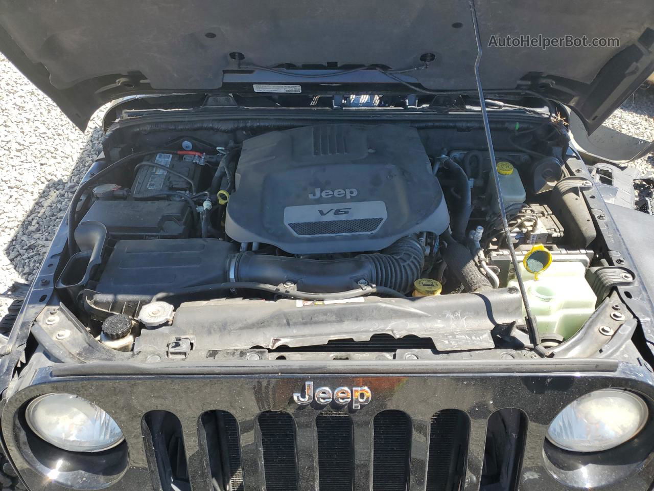 2014 Jeep Wrangler Unlimited Rubicon Black vin: 1C4BJWFG9EL306018