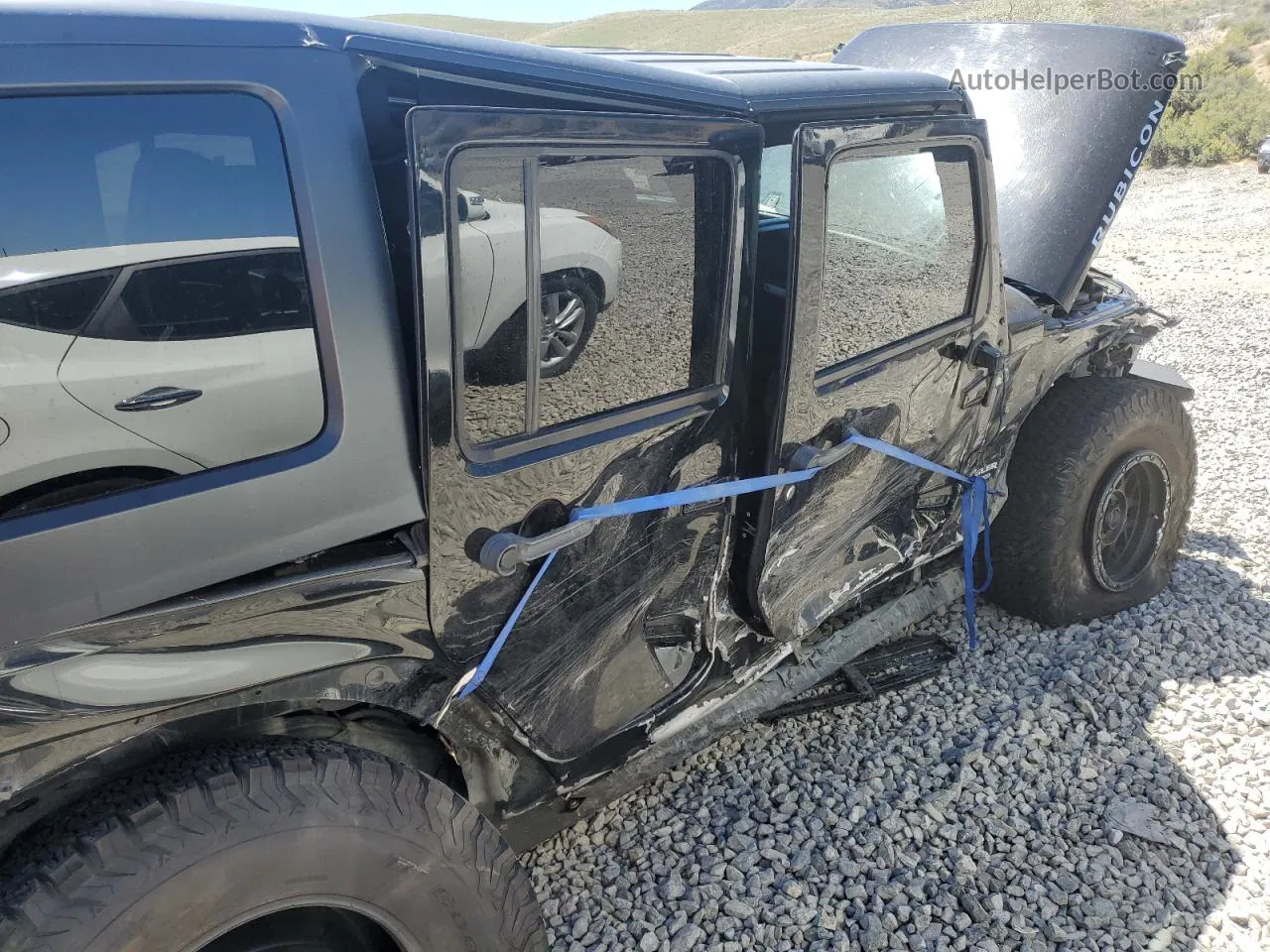 2014 Jeep Wrangler Unlimited Rubicon Black vin: 1C4BJWFG9EL306018