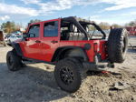 2014 Jeep Wrangler Unlimited Rubicon Красный vin: 1C4BJWFG9EL306567