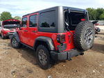 2017 Jeep Wrangler Unlimited Rubicon Red vin: 1C4BJWFG9HL626928