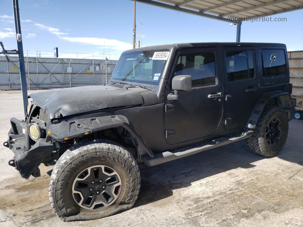 2014 Jeep Wrangler Unlimited Sport Black vin: 1C4BJWKG1EL328245