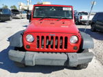 2014 Jeep Wrangler Unlimited Sport Red vin: 1C4BJWKG1EL328407