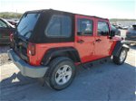 2014 Jeep Wrangler Unlimited Sport Red vin: 1C4BJWKG1EL328407