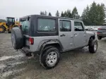 2017 Jeep Wrangler Unlimited Sport Silver vin: 1C4BJWKG7HL674613