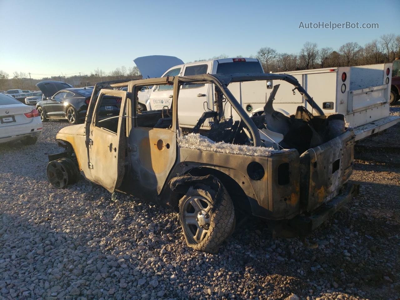 2014 Jeep Wrangler Unlimited Sport Burn vin: 1C4BJWKG8EL328355