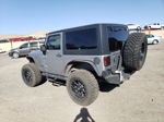 2014 Jeep Wrangler Sport Silver vin: 1C4GJWAG1EL184445