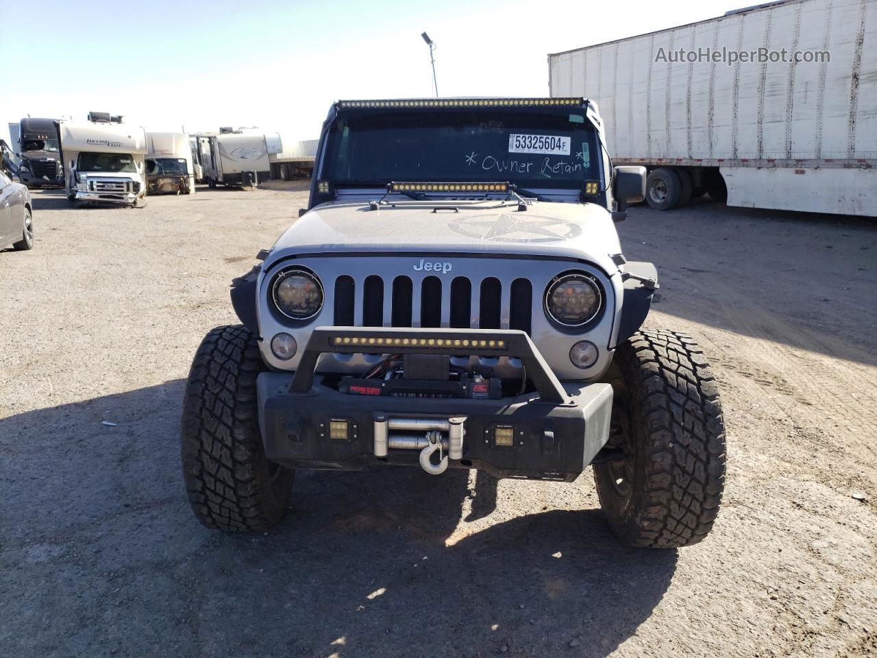 2014 Jeep Wrangler Sport Silver vin: 1C4GJWAG1EL184445