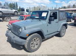 2014 Jeep Wrangler Sport Синий vin: 1C4GJWAG2EL302079