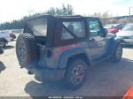 2014 Jeep Wrangler Sport Синий vin: 1C4GJWAG2EL302079