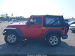 2017 Jeep Wrangler Sport 4x4 Red vin: 1C4GJWAG7HL639349