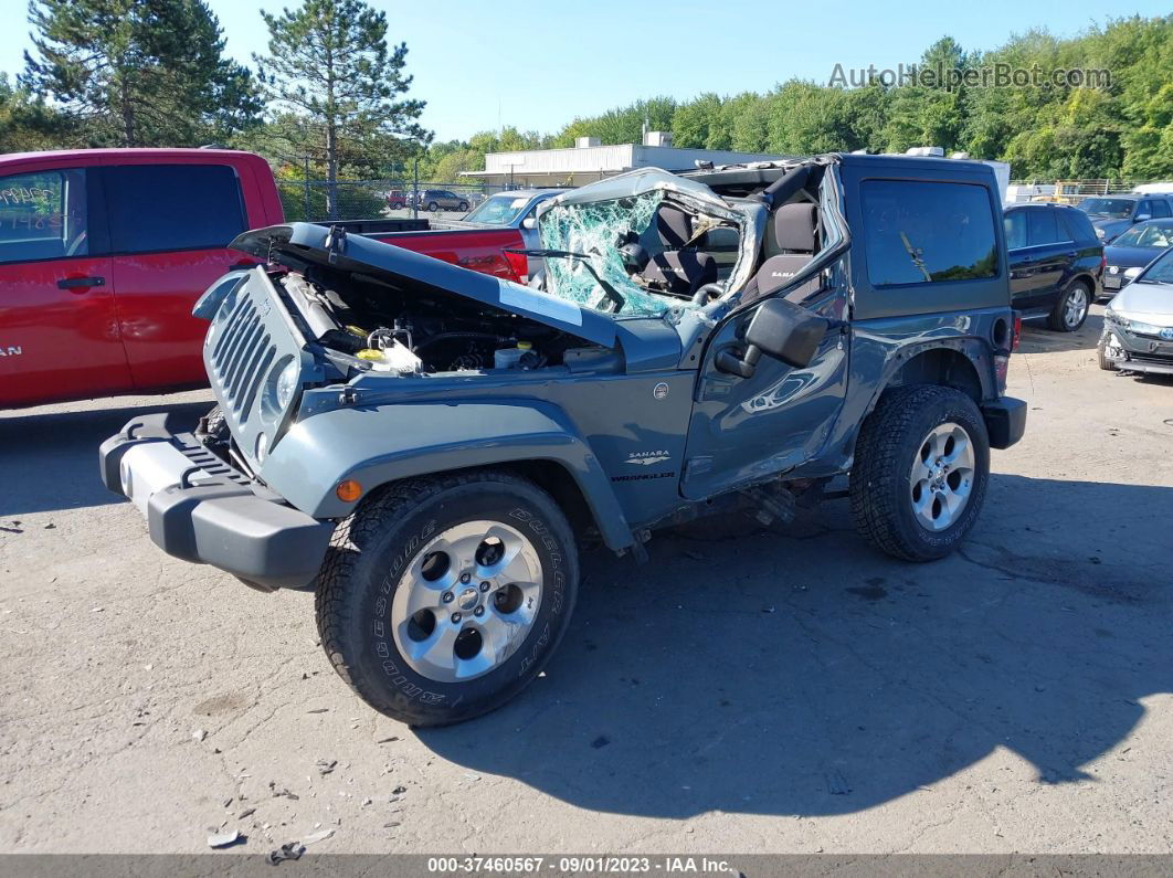 2014 Jeep Wrangler Sahara Серый vin: 1C4GJWBG0EL172365