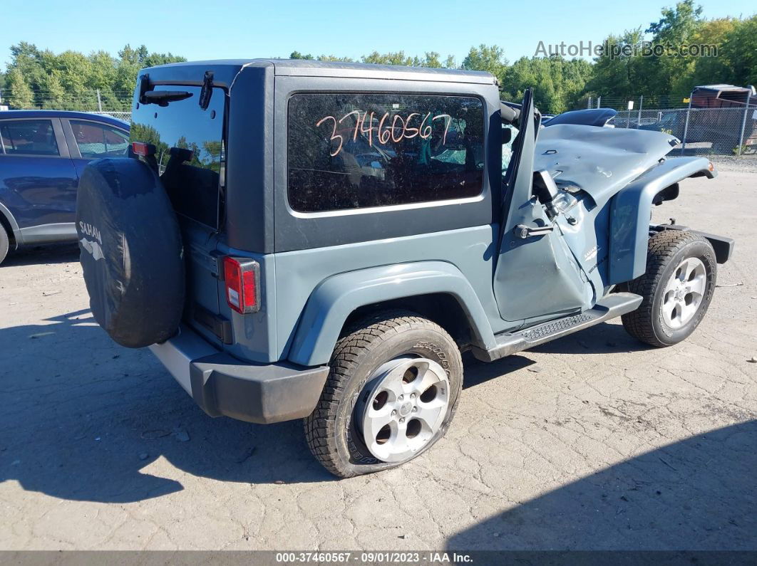 2014 Jeep Wrangler Sahara Серый vin: 1C4GJWBG0EL172365