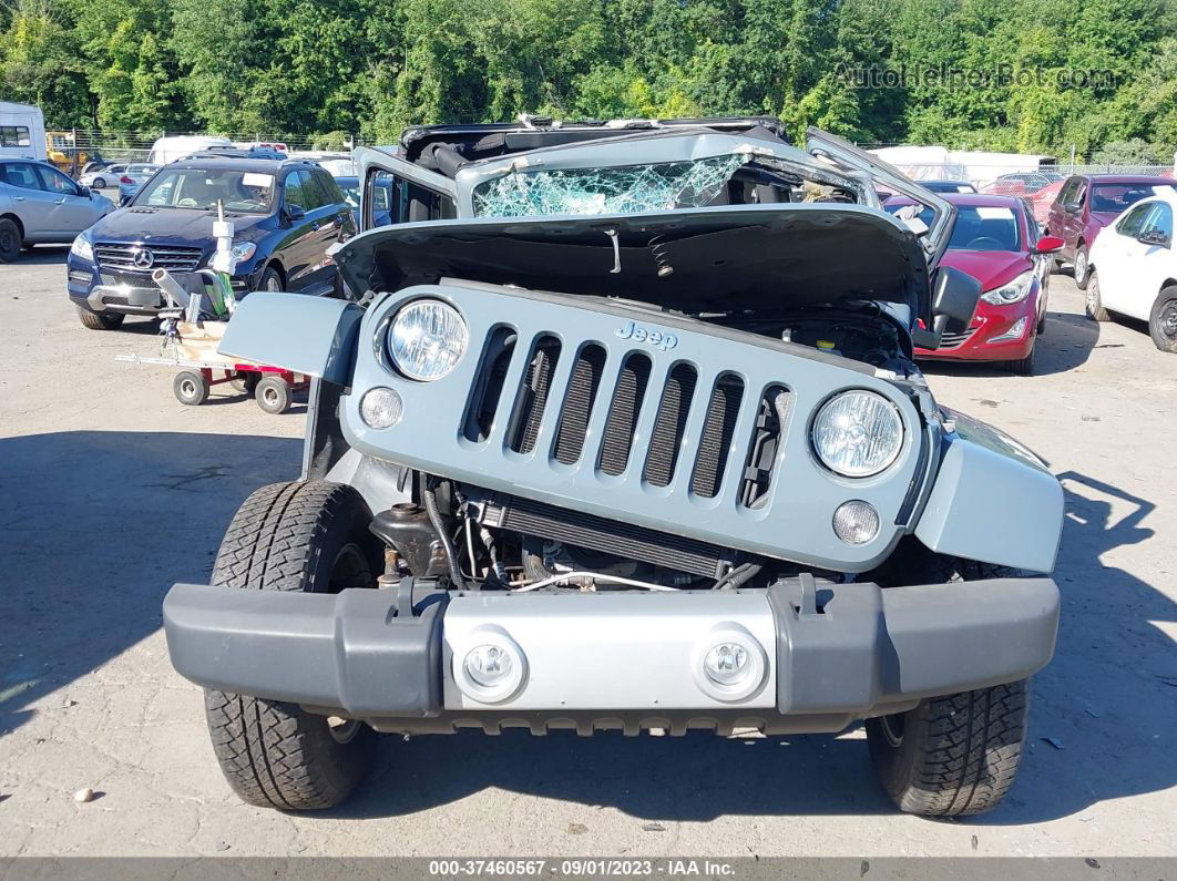 2014 Jeep Wrangler Sahara Серый vin: 1C4GJWBG0EL172365