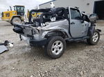 2014 Jeep Wrangler Sahara Gray vin: 1C4GJWBG7EL259387