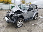 2014 Jeep Wrangler Sahara Gray vin: 1C4GJWBG7EL259387