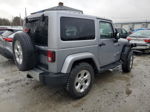 2014 Jeep Wrangler Sahara Silver vin: 1C4GJWBGXEL196169