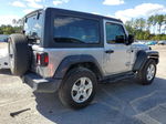 2019 Jeep Wrangler Sport Silver vin: 1C4GJXAG1KW687179