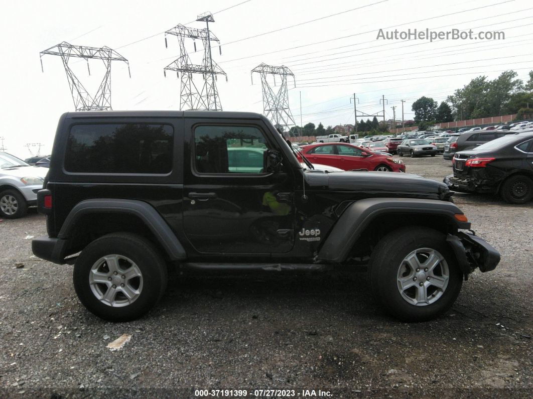 2019 Jeep Wrangler Sport S Черный vin: 1C4GJXAG4KW641099