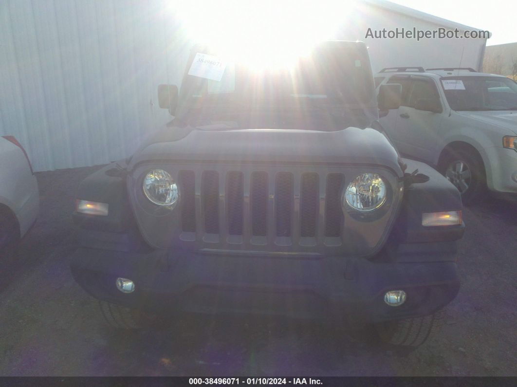 2019 Jeep Wrangler Sport S 4x4 Gray vin: 1C4GJXAG5KW646117