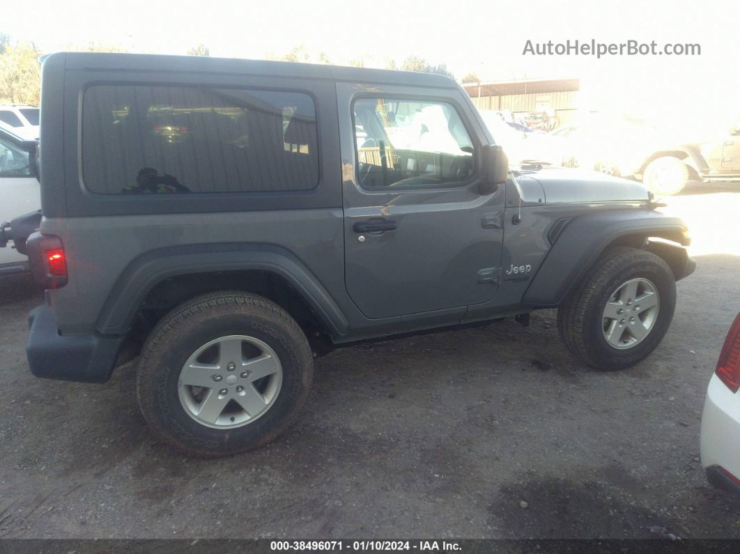 2019 Jeep Wrangler Sport S 4x4 Gray vin: 1C4GJXAG5KW646117