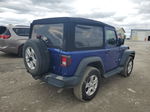 2019 Jeep Wrangler Sport Blue vin: 1C4GJXAG6KW632811