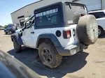 2019 Jeep Wrangler Sport White vin: 1C4GJXAG7KW516663