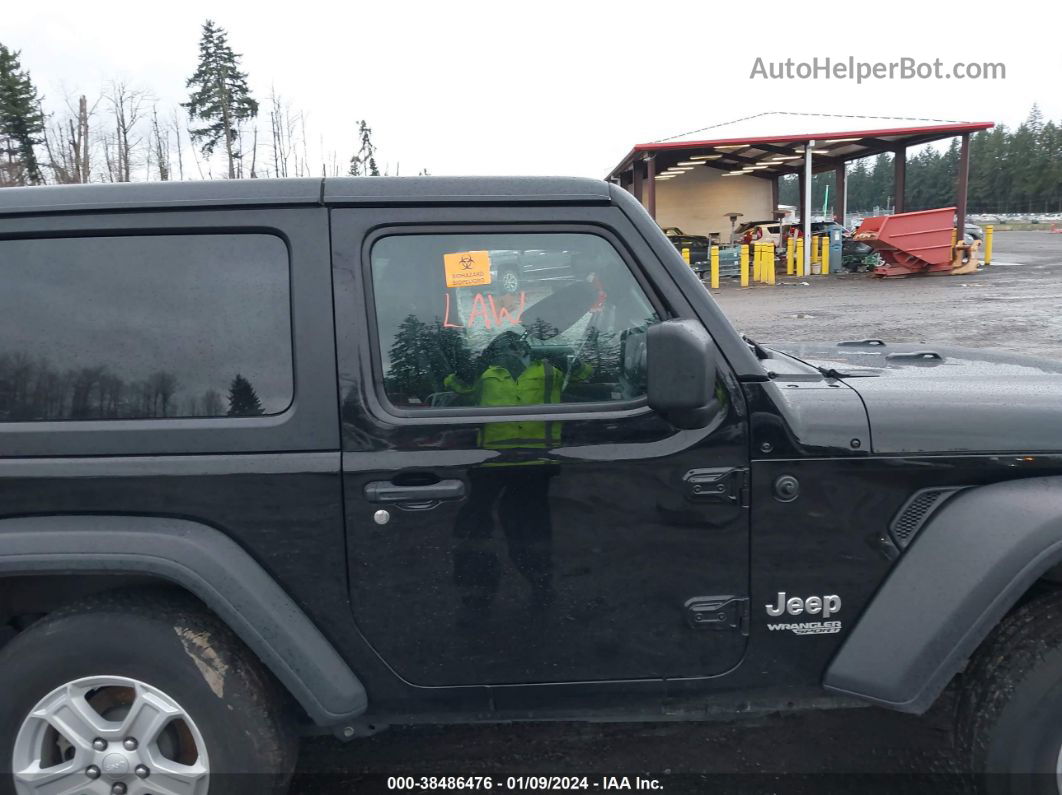 2019 Jeep Wrangler Sport S 4x4 Black vin: 1C4GJXAG7KW597597