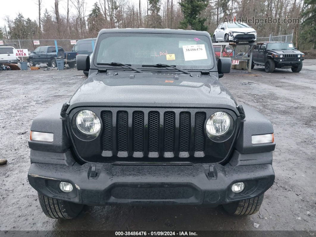 2019 Jeep Wrangler Sport S 4x4 Black vin: 1C4GJXAG7KW597597