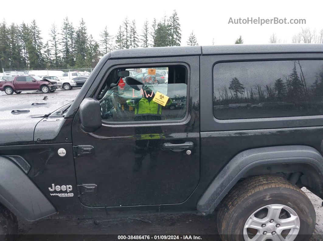 2019 Jeep Wrangler Sport S 4x4 Black vin: 1C4GJXAG7KW597597