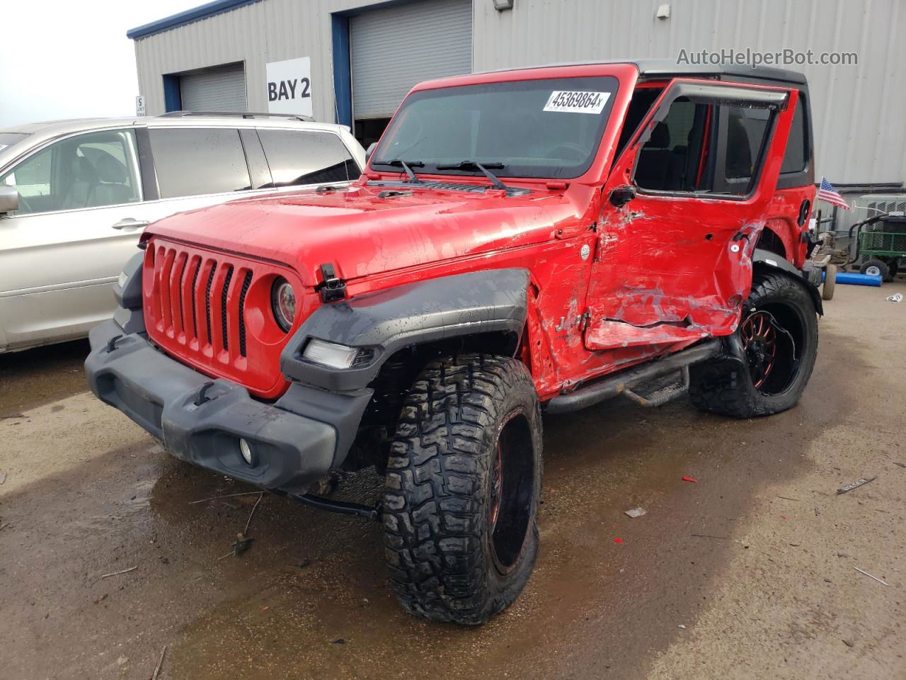 2019 Jeep Wrangler Sport Red vin: 1C4GJXAG7KW601986