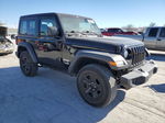 2019 Jeep Wrangler Sport Black vin: 1C4GJXAG9KW597620