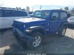 2019 Jeep Wrangler Sport S 4x4 Blue vin: 1C4GJXAGXKW559636