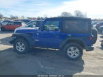 2019 Jeep Wrangler Sport S 4x4 Blue vin: 1C4GJXAGXKW559636