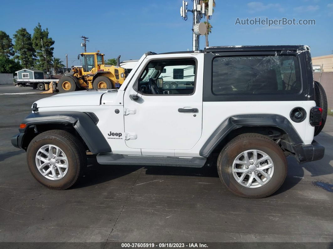 2023 Jeep Wrangler Sport S White vin: 1C4GJXAN2PW629958