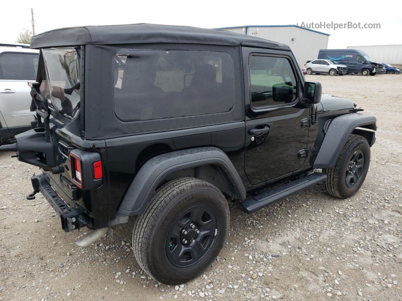 2023 Jeep Wrangler Sport Black vin: 1C4GJXAN6PW576276