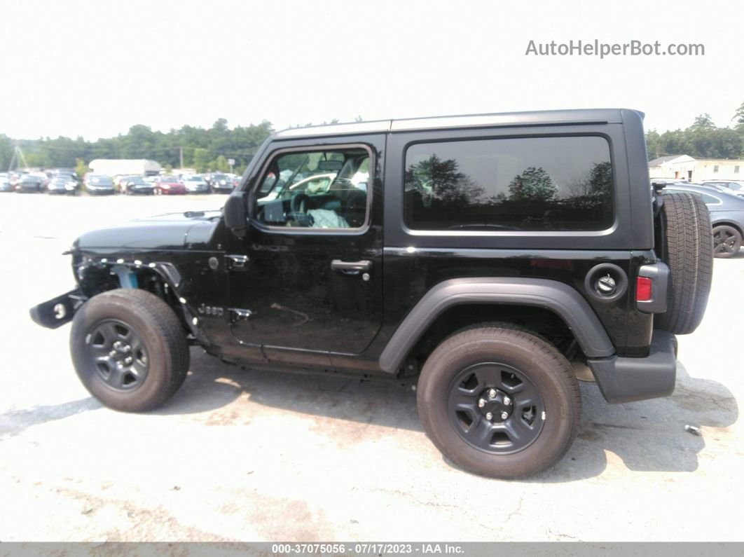 2023 Jeep Wrangler Sport Black vin: 1C4GJXAN7PW508584