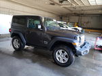 2019 Jeep Wrangler Sport Gray vin: 1C4GJXAN8KW523779