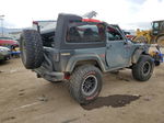 2014 Jeep Wrangler Rubicon Gray vin: 1C4HJWCG5EL111449