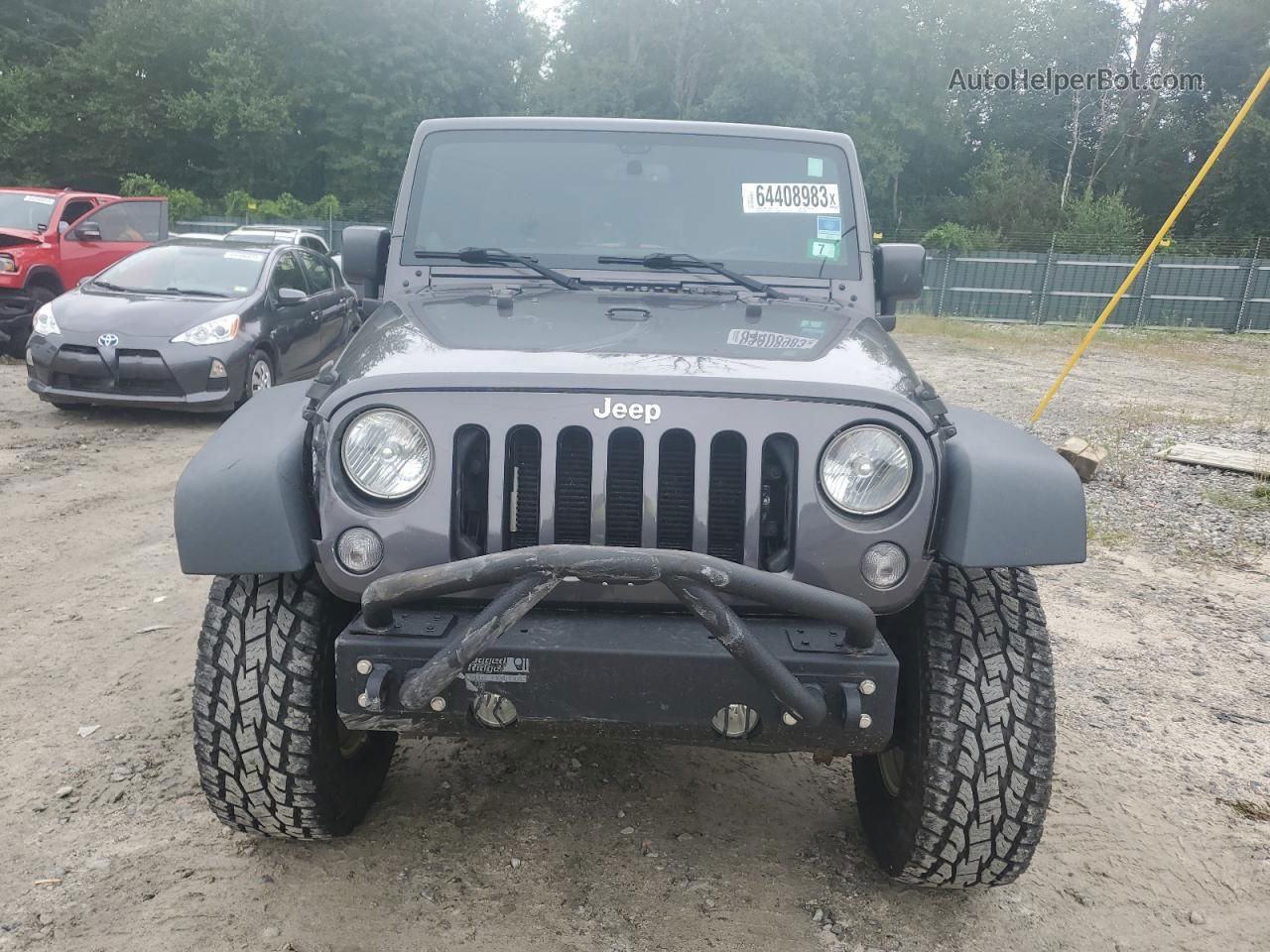 2014 Jeep Wrangler Unlimited Sport Charcoal vin: 1C4HJWDG0EL265369