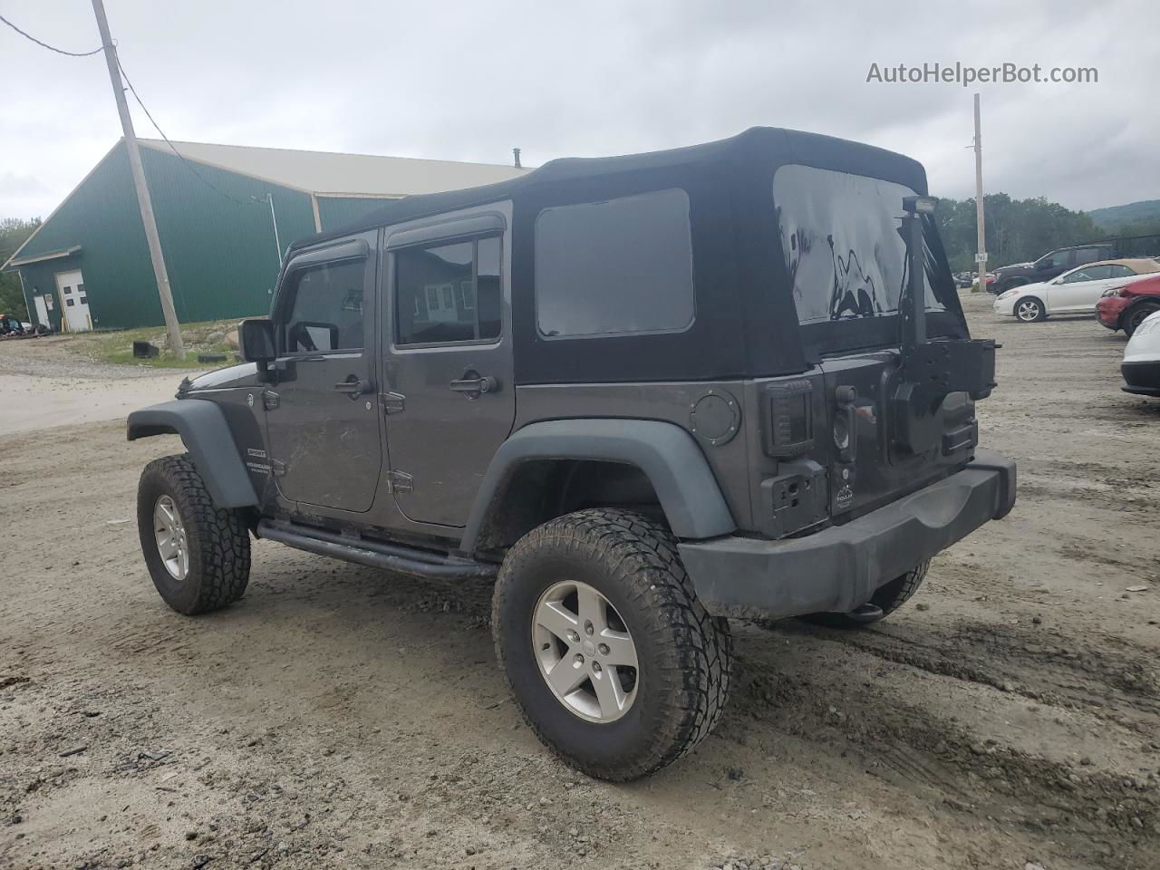 2014 Jeep Wrangler Unlimited Sport Charcoal vin: 1C4HJWDG0EL265369