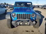 2014 Jeep Wrangler Unlimited Sport Blue vin: 1C4HJWDG1EL288062