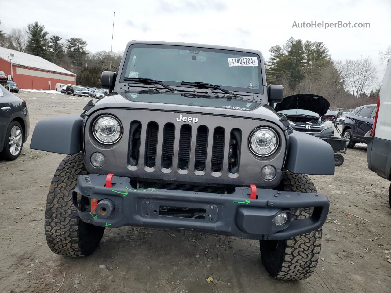 2017 Jeep Wrangler Unlimited Sport Gray vin: 1C4HJWDG2HL526697