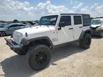 2014 Jeep Wrangler Unlimited Sport White vin: 1C4HJWDG3EL134551