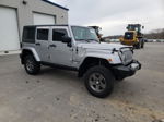 2014 Jeep Wrangler Unlimited Sport Silver vin: 1C4HJWDG4EL205790