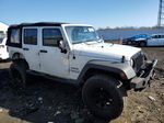 2014 Jeep Wrangler Unlimited Sport White vin: 1C4HJWDG4EL317487