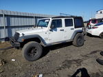 2014 Jeep Wrangler Unlimited Sport White vin: 1C4HJWDG4EL317487