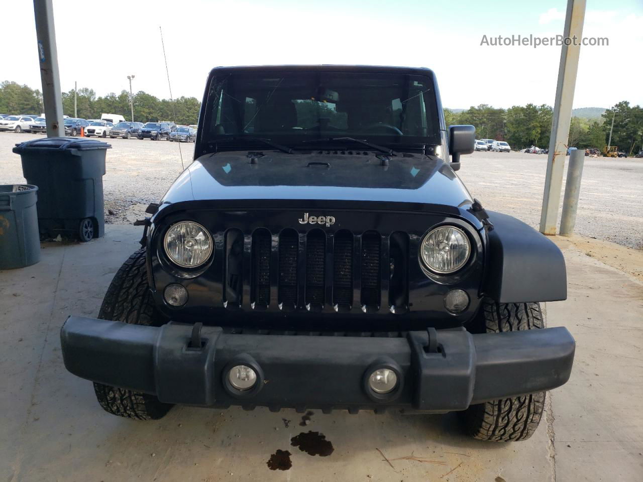 2014 Jeep Wrangler Unlimited Sport Черный vin: 1C4HJWDG5EL164876