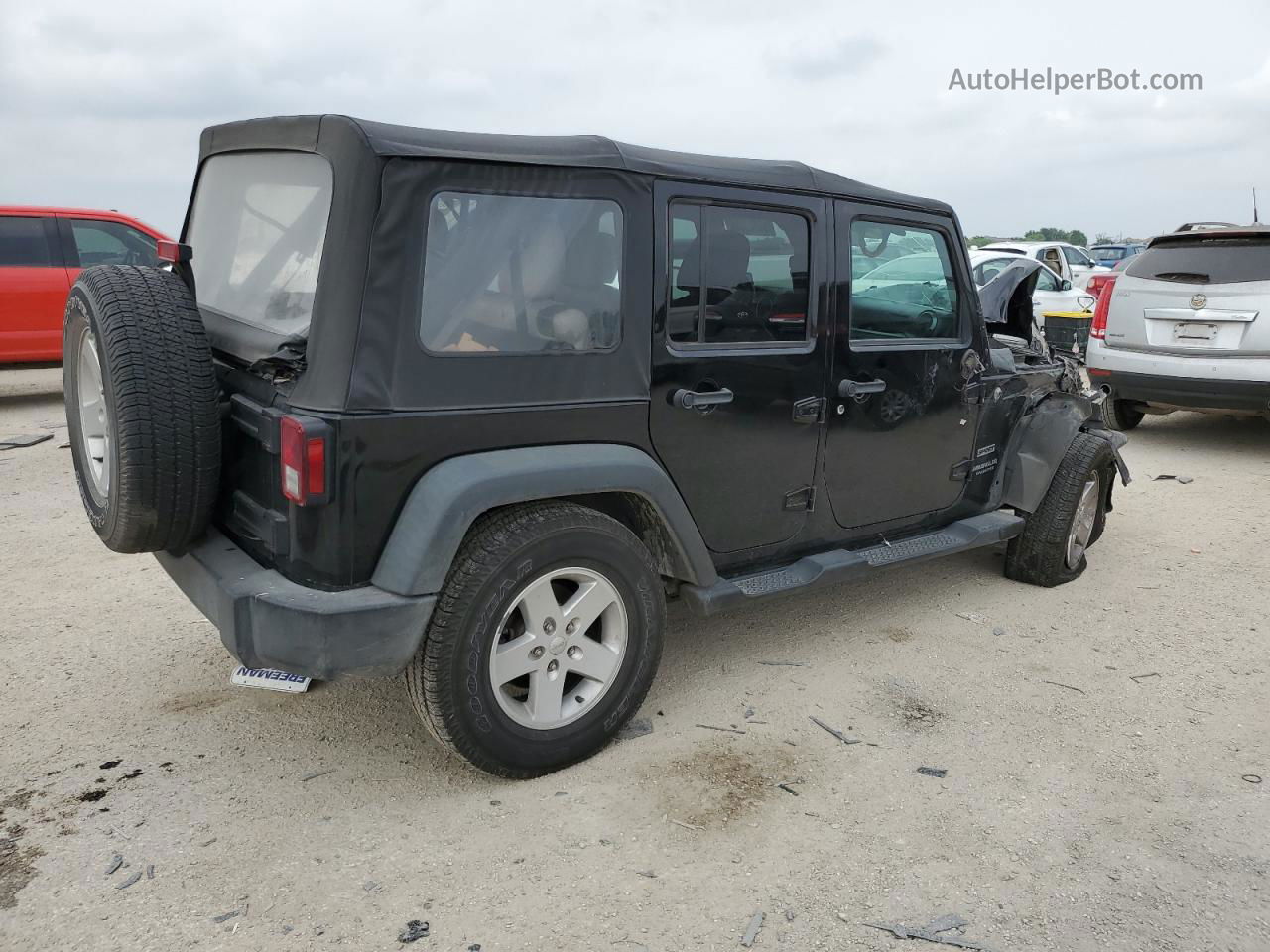 2017 Jeep Wrangler Unlimited Sport Black vin: 1C4HJWDG5HL730877